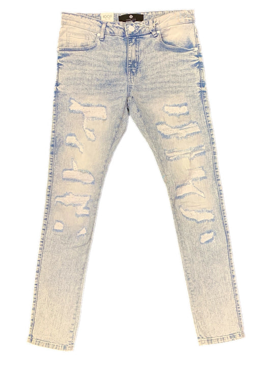 Focus Ice Blue Slim Fit Jeans