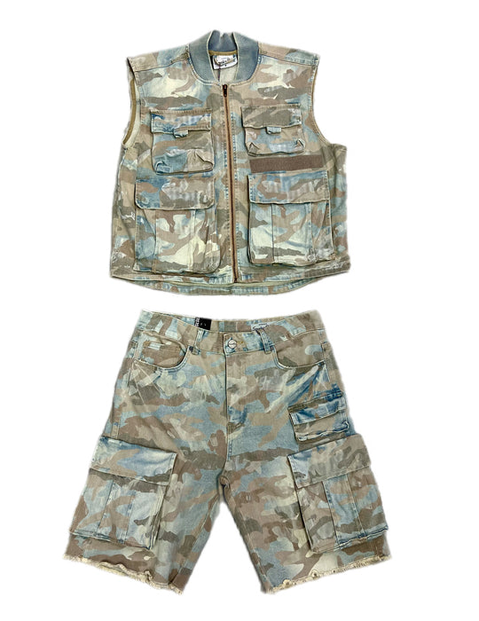 Camouflage vest