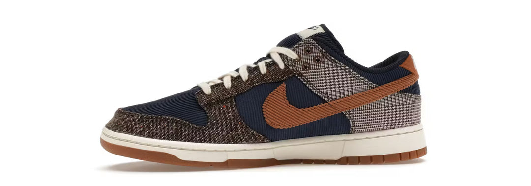 Nike dunk low tweed midnight navy corduroy