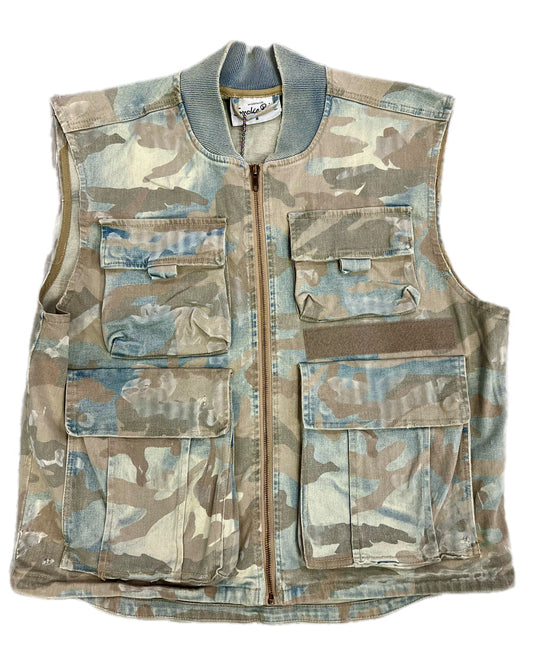Camouflage vest