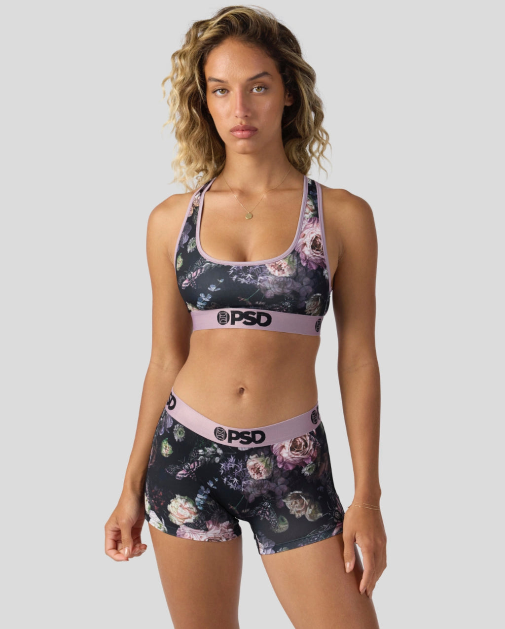 Stealth woods activewear set