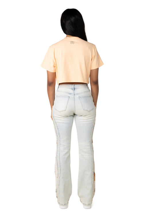 Beyond limits croptop T-shirt