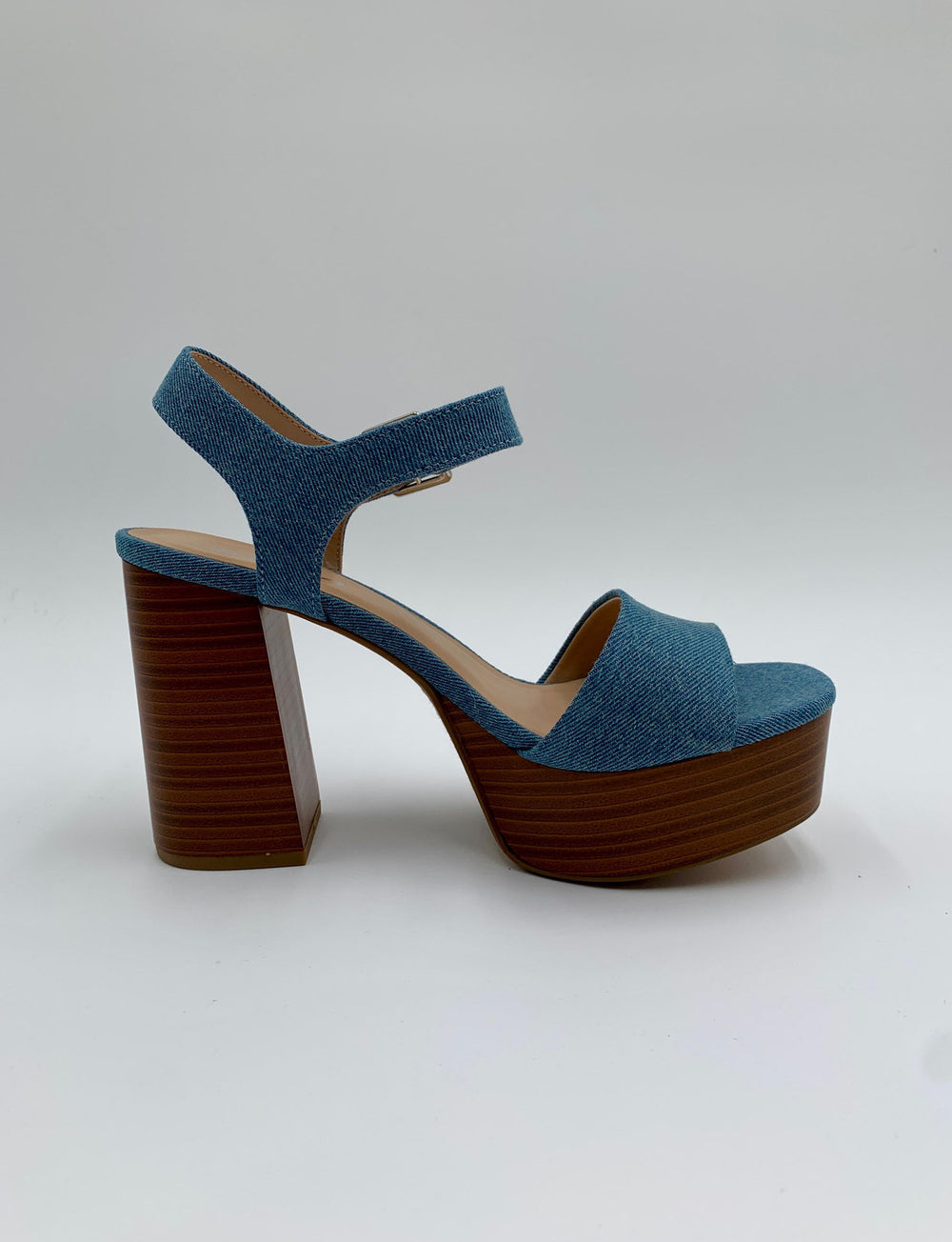 Blue Denim Dress Sandal