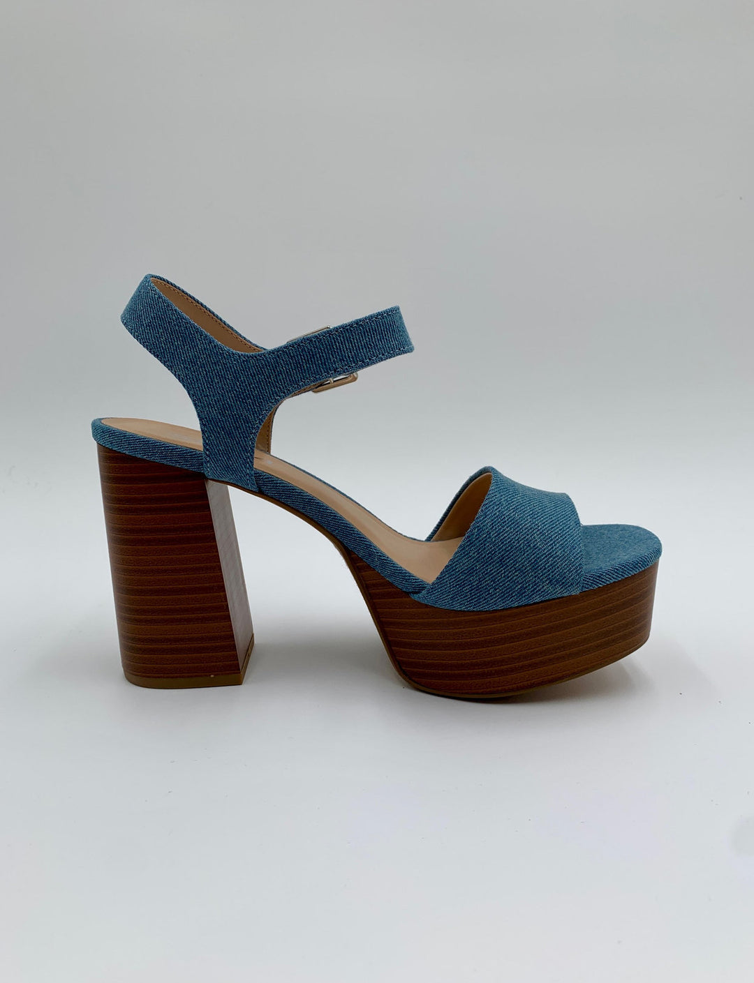 Blue Denim Dress Sandal