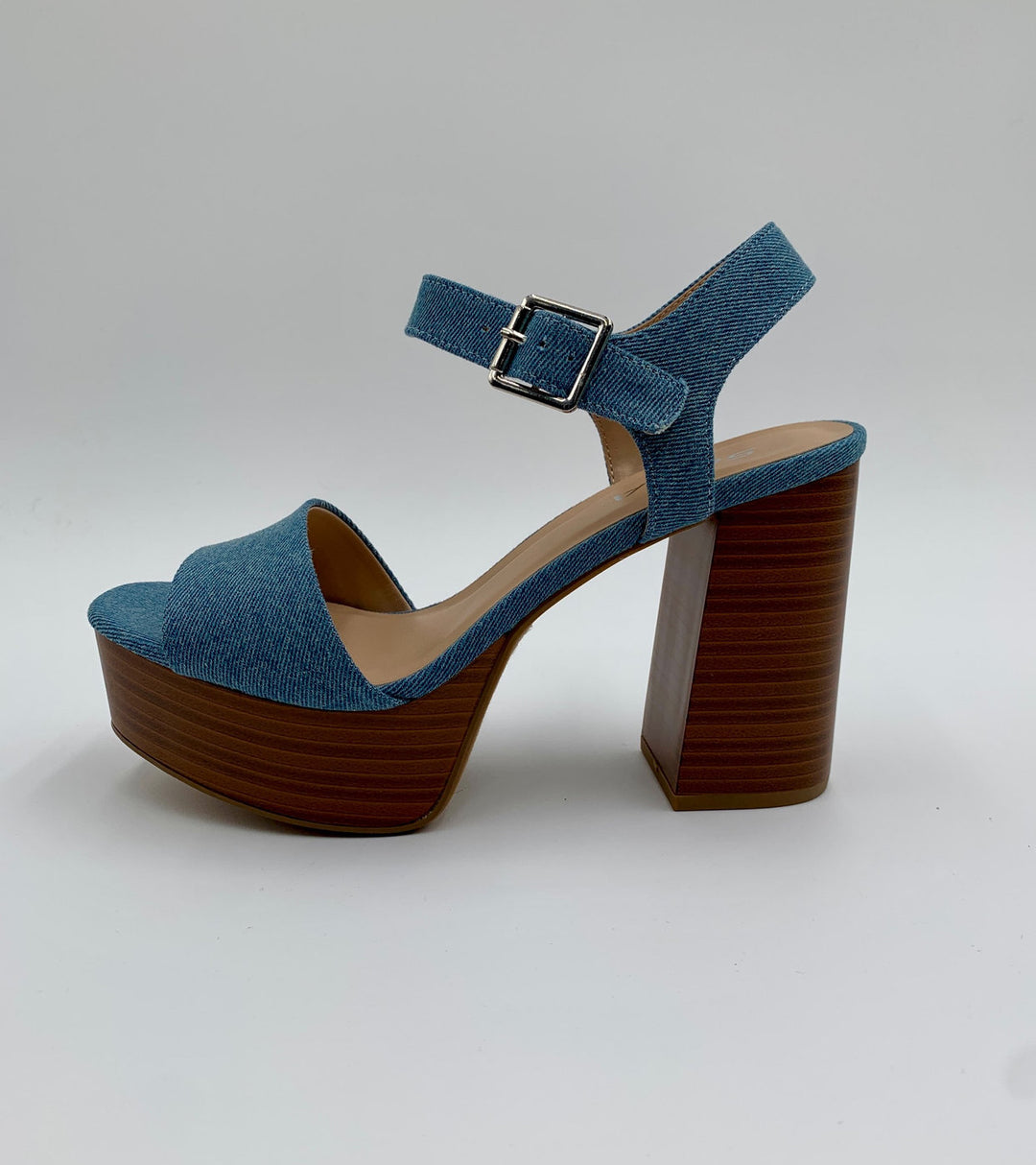 Blue Denim Dress Sandal
