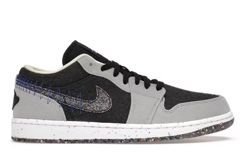 Jordan 1 Low SE Crater Black Grey