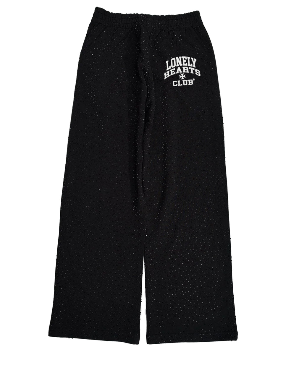 LHC Oversized All Over Rhinestone Sweatpants
