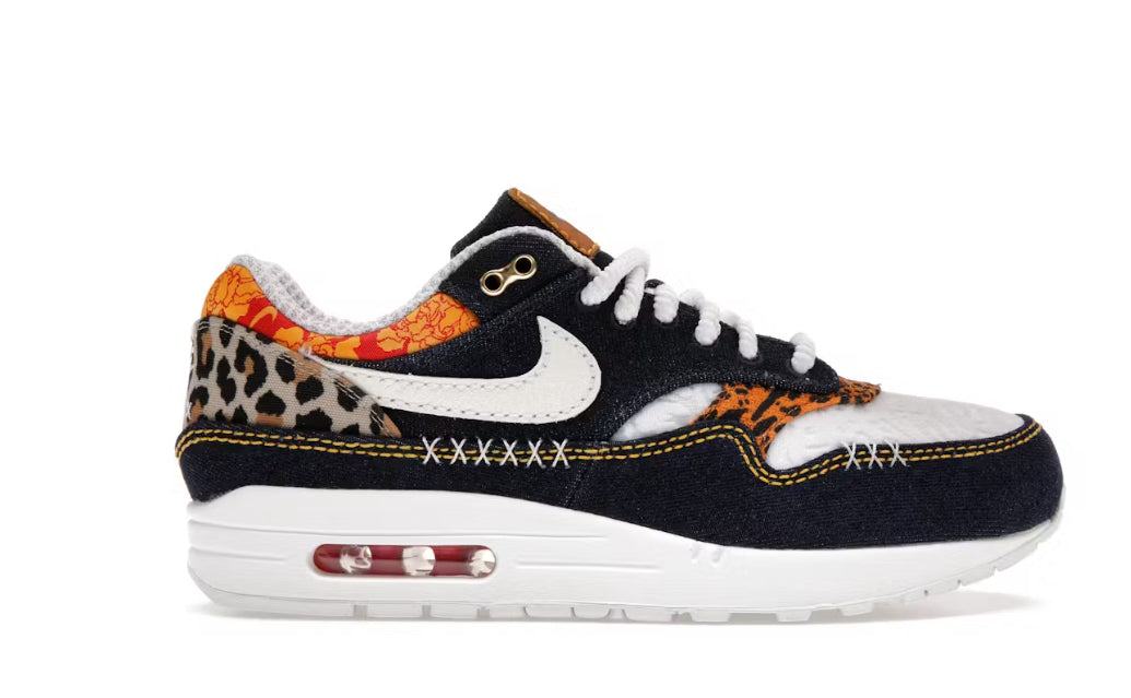 Nike Air Max 1 Premium Denim Leopard