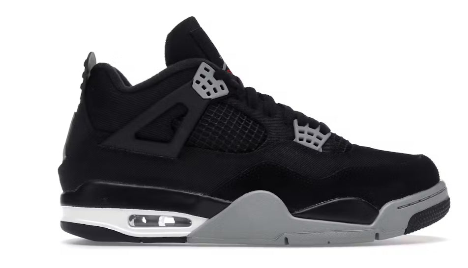 Jordan 4 Retro SE Black Canvas