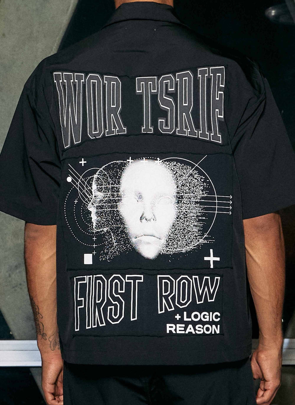 Logic and reason nylon short set