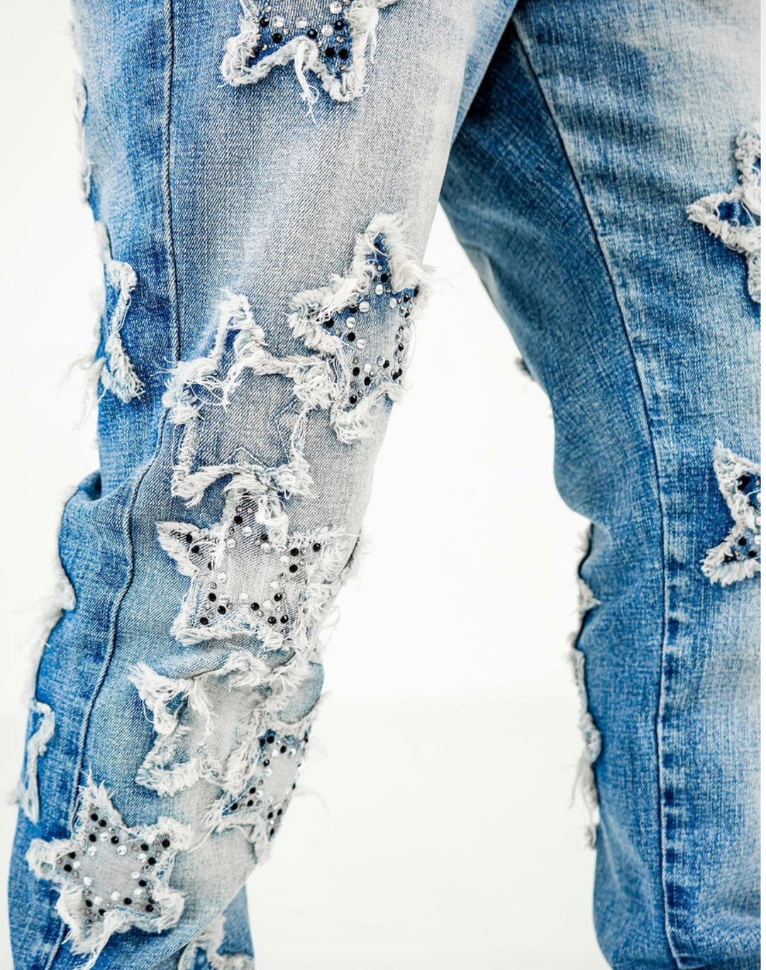 Stars on the ceiling straight skinny fit jeans