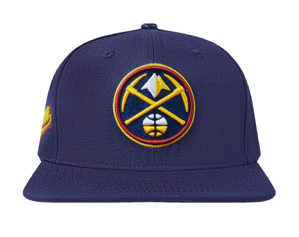 Denver Nuggets Script Tail SnapBack Hat
