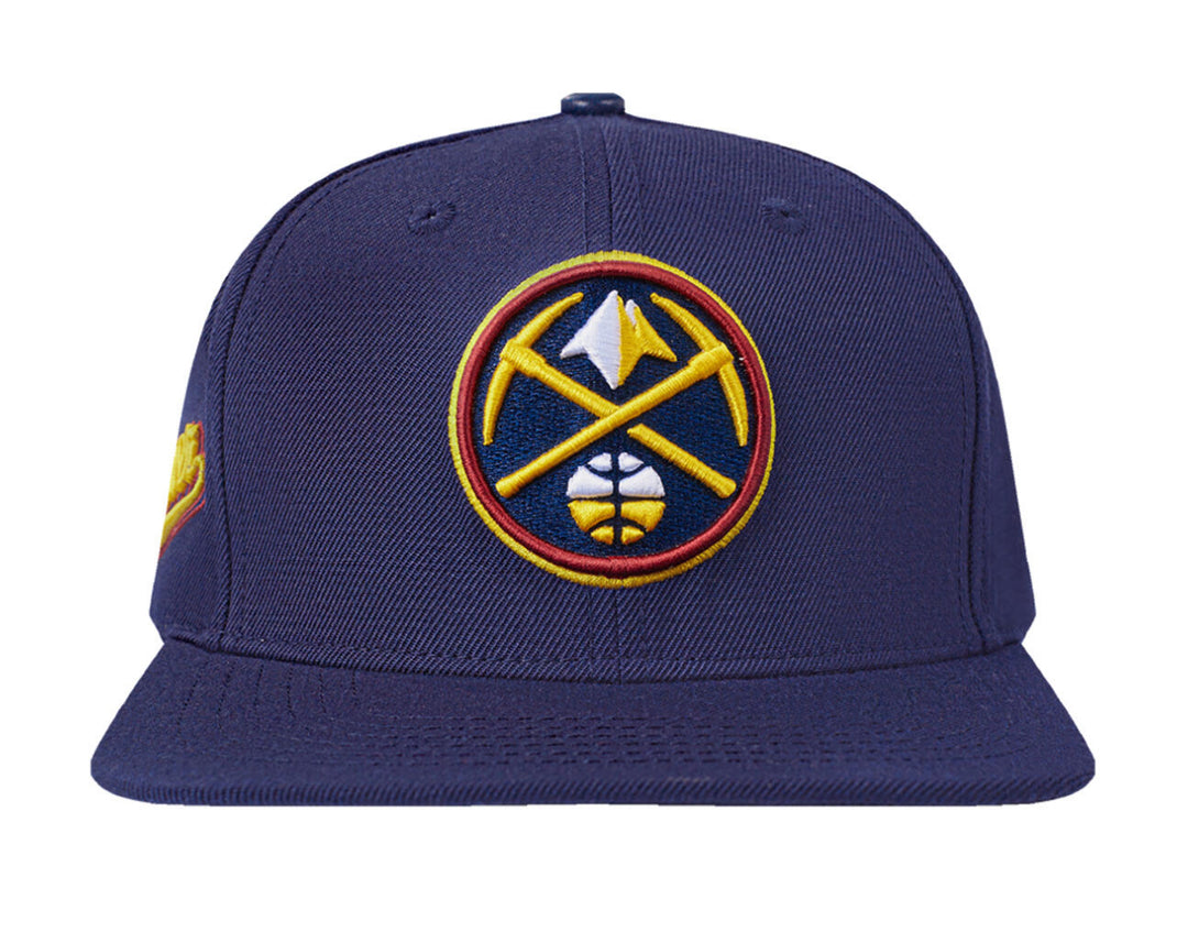 Denver Nuggets Script Tail SnapBack Hat
