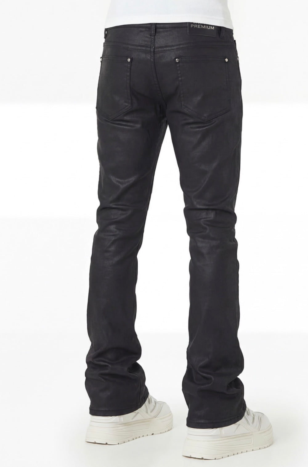 All Black Relic Waxed Pants V2