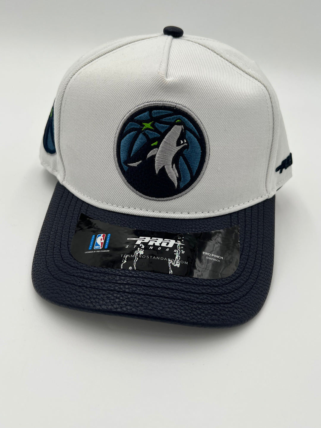 Minnesota Timberwolves pinched brim SnapBack hat