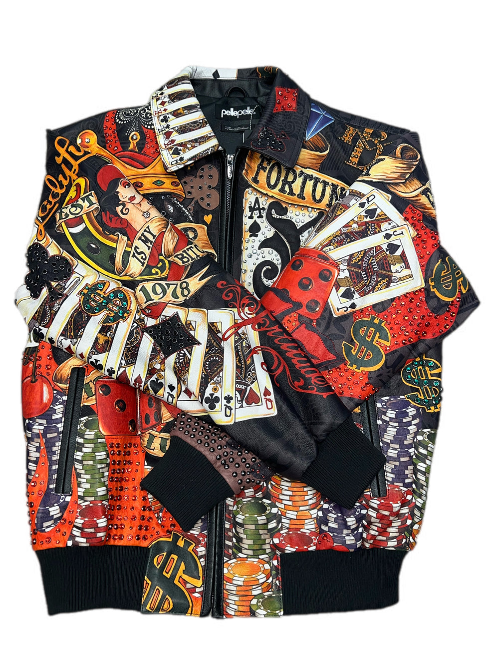 High Roller Premium Leather Pelle Pelle Jacket
