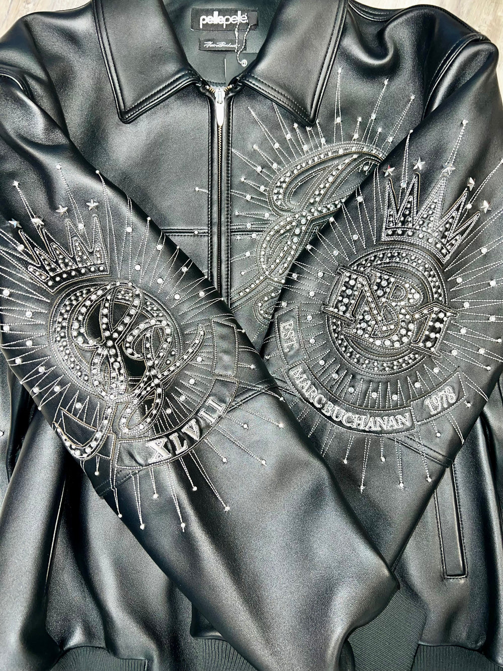 Marc Buchanan 47th Anniversary Premium Leather Pelle Pelle Jacket