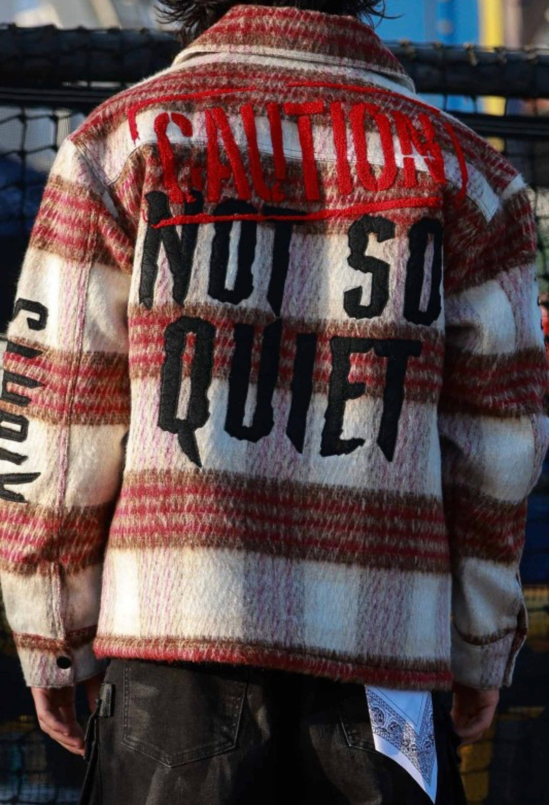 Caution Not So Quite Flannel Jacket