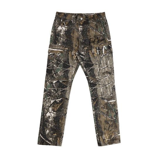 ALLOVER STUD CARGO PANTS