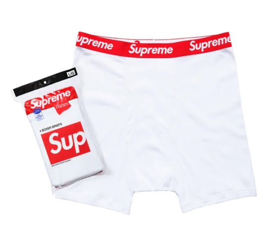Supreme Hanes Boxer Briefs 4 Pack