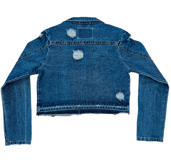 Moto Denim Jacket