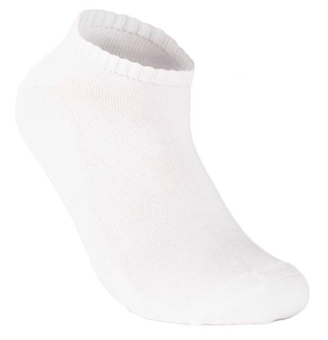 Low cut 3 pack of white socks