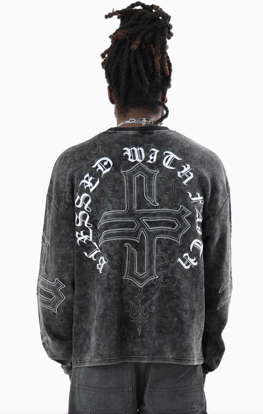 Blessed & Highly Favored Thermal Shirt