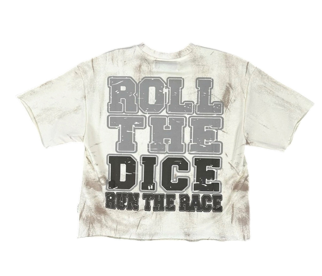 Roll The Dice Premium Cropped Shirt