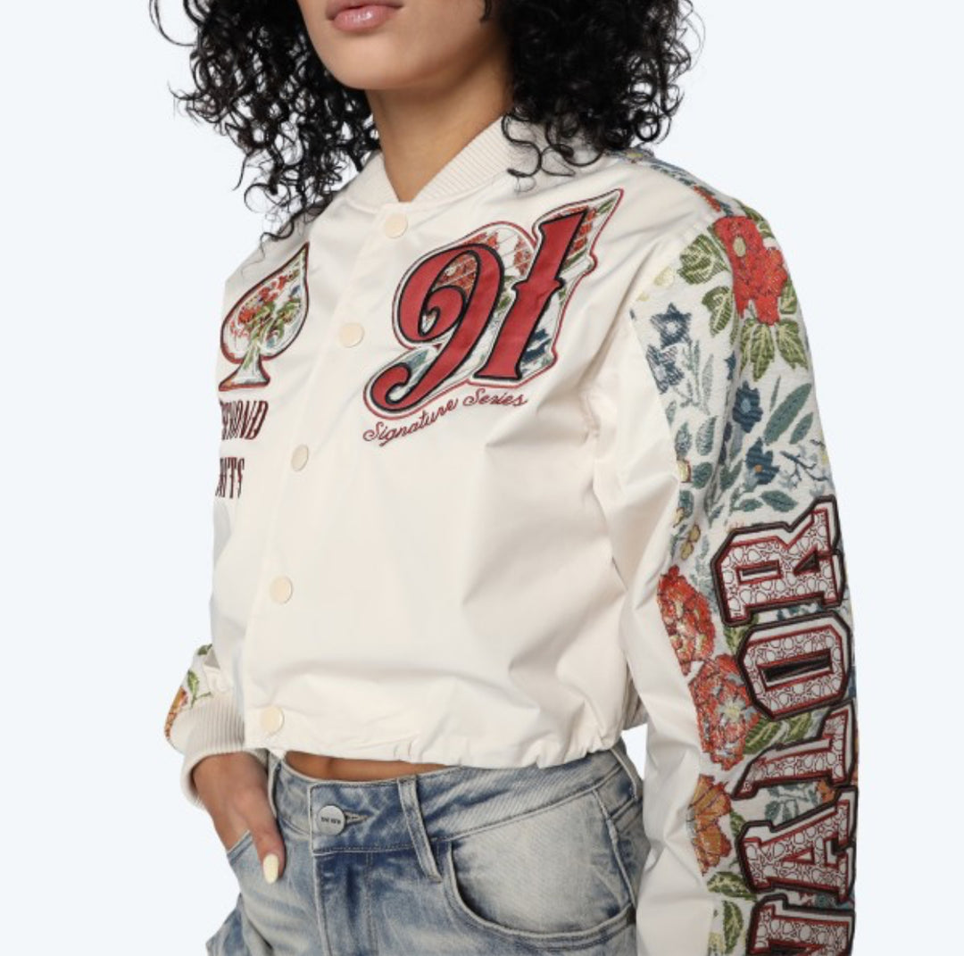 Varsity Cropped Jacket