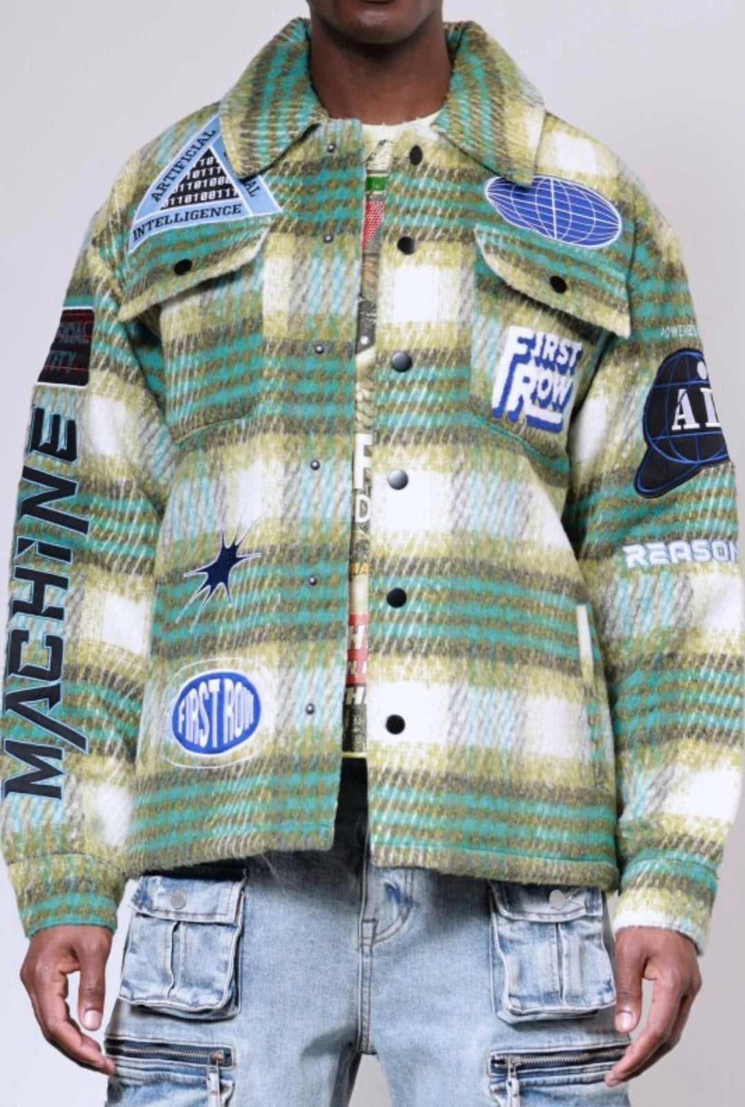 Post Human Flannel Jacket