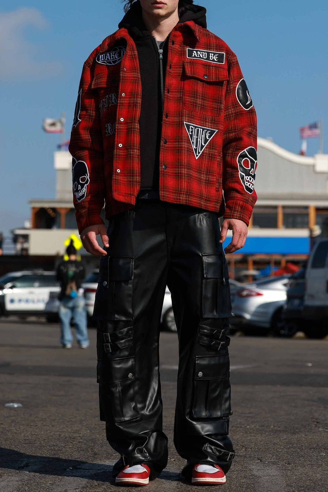 WAKE UP AND BE FIERCE HOOD SHACKET