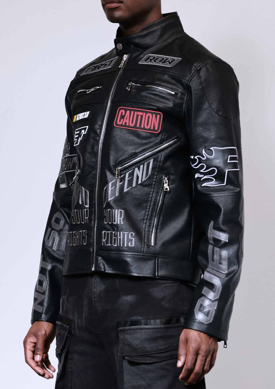 CAUTION NOT SO QUIET RACING JACKET