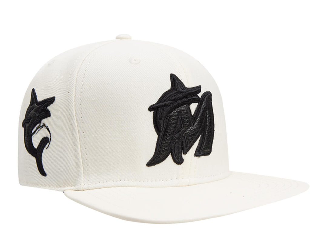 Miami Marlins snapback hat