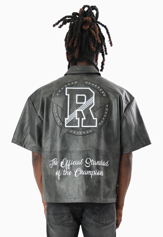 Royalty Full Zip Up Shirt