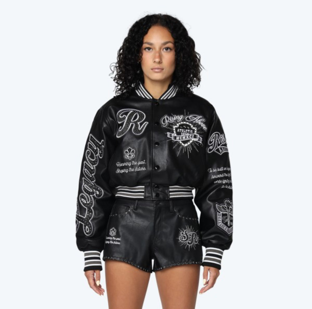 Rising Above Varsity Jacket