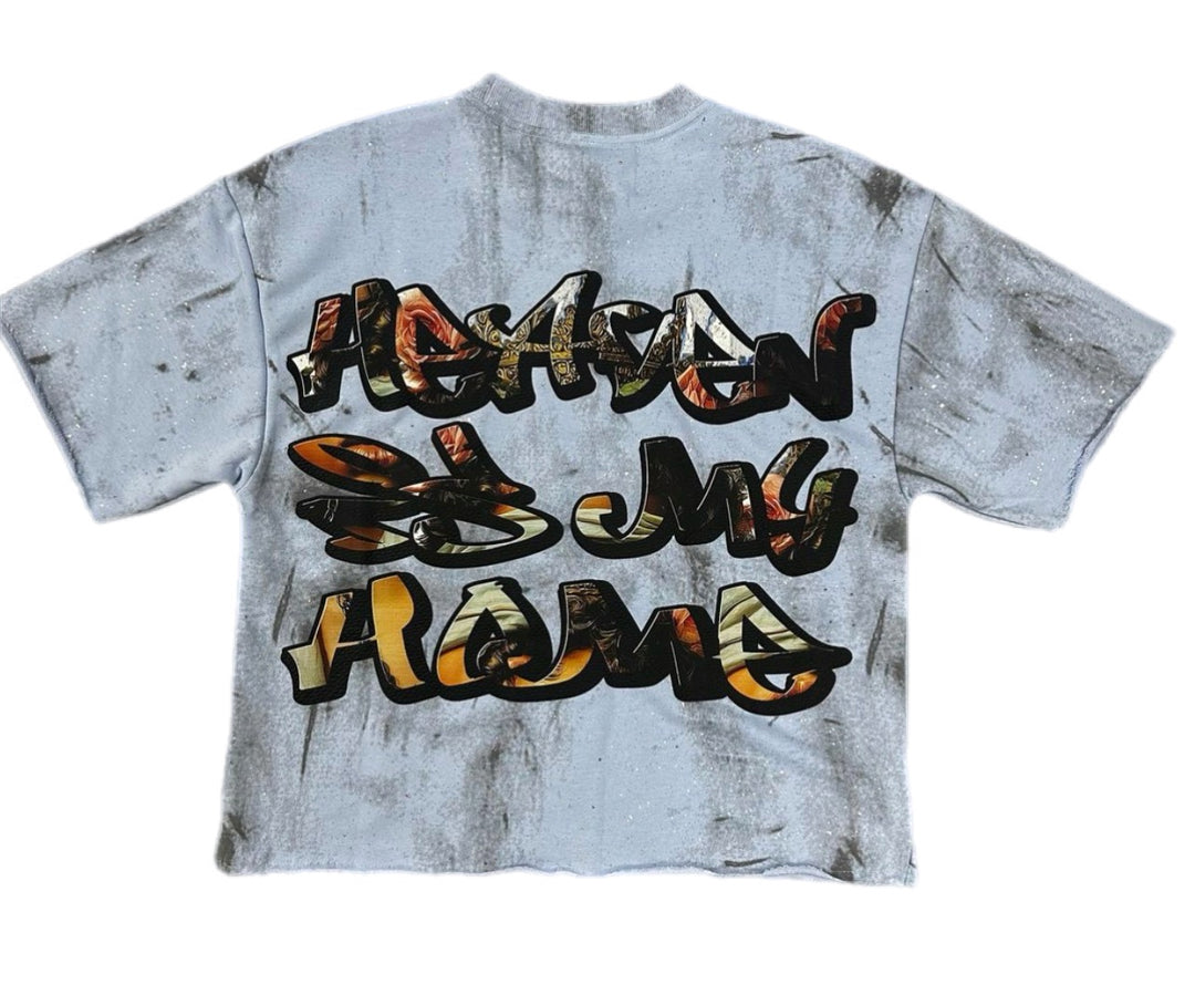 Destruction Premium Cropped Shirt