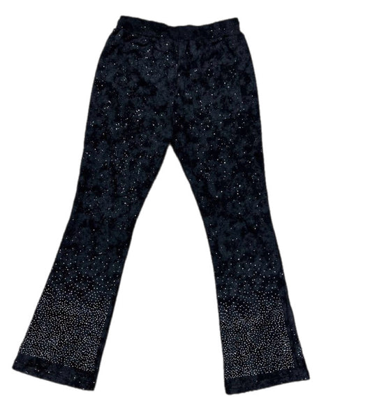 Bedazzled Stacked Sweatpants