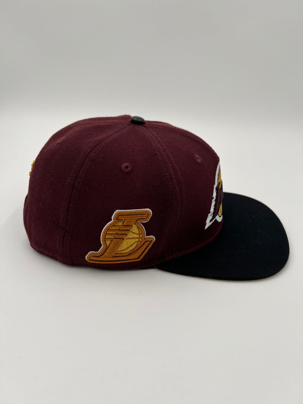 LA Lakers Burgundy SnapBack Hat