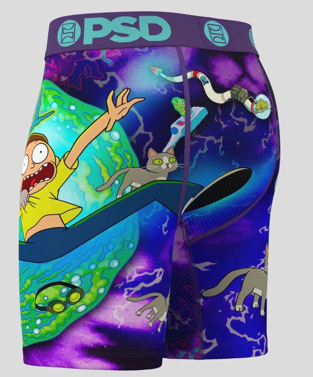 Rick and Morty Purple Days Underwear ￼