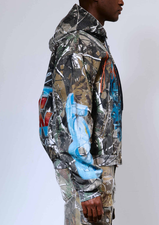 POST HUMAN NEW BORN HOOD JACKET