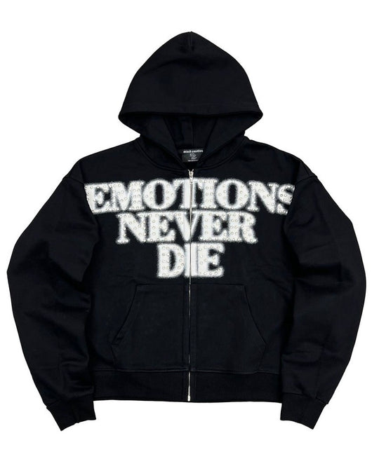 Emotions Never Die Full Zip Up Hoodie (Multiple Colors)