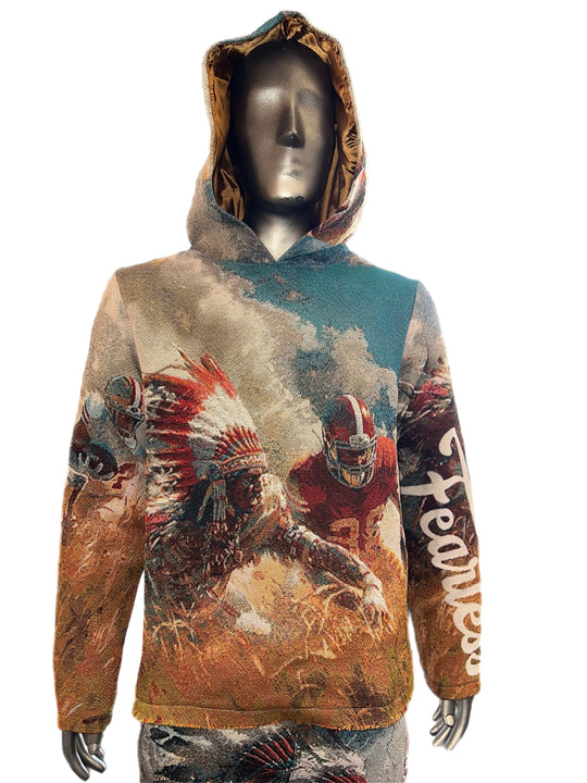 Big chief tapestry hoodie