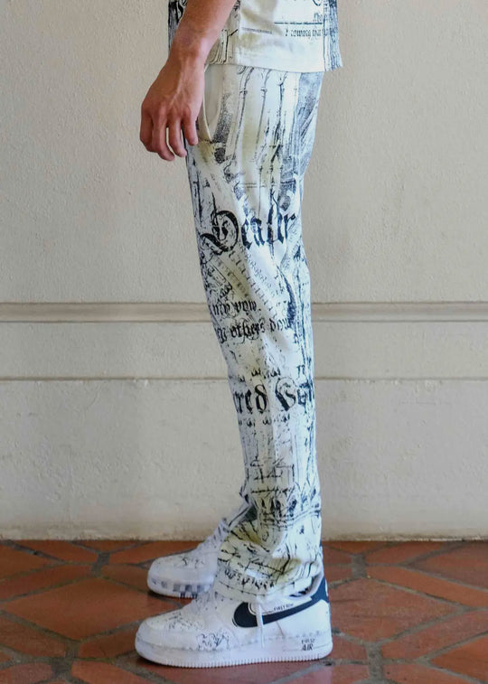 Faith Dealer A Sacred Vow Sanctuary Stacked Jogger Set