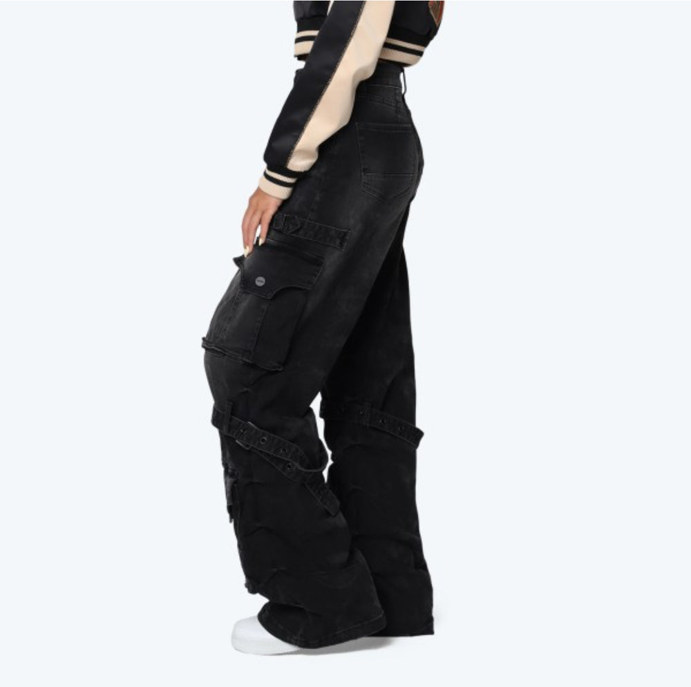 High Rise Wide Leg Jeans
