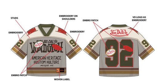 American Heritage 92 Jersey