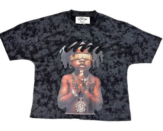 Saints Premium Cropped T-Shirt