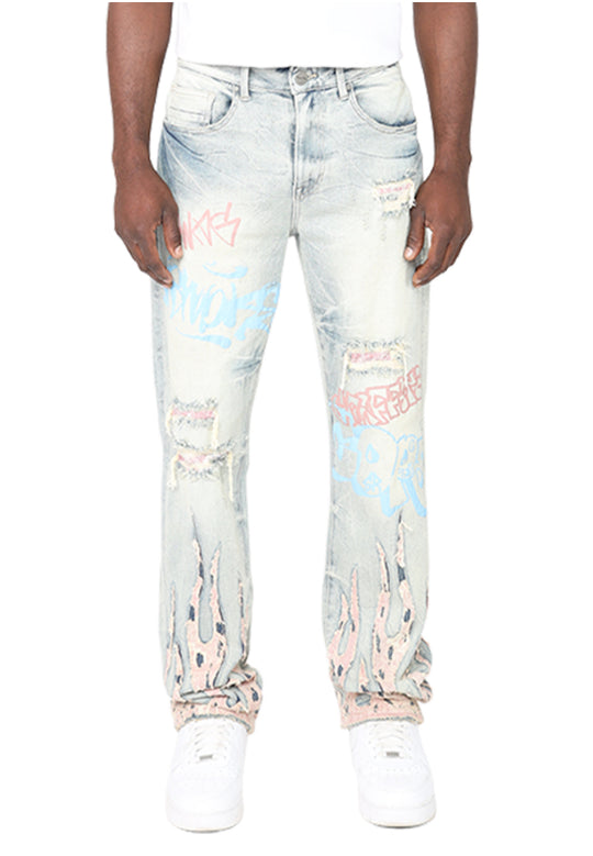 Dystopia straight fit jeans