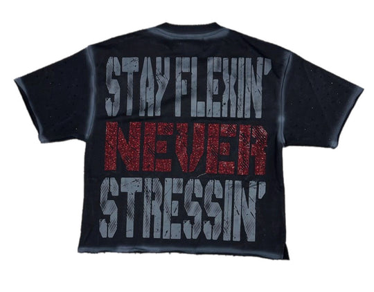 Flexin Premium Cropped Shirt