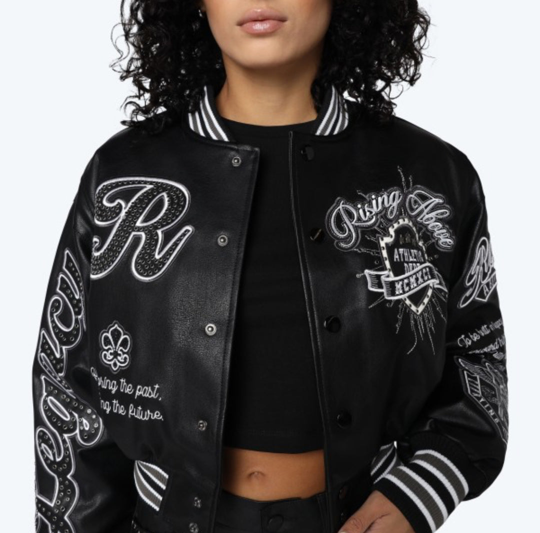 Rising Above Varsity Jacket