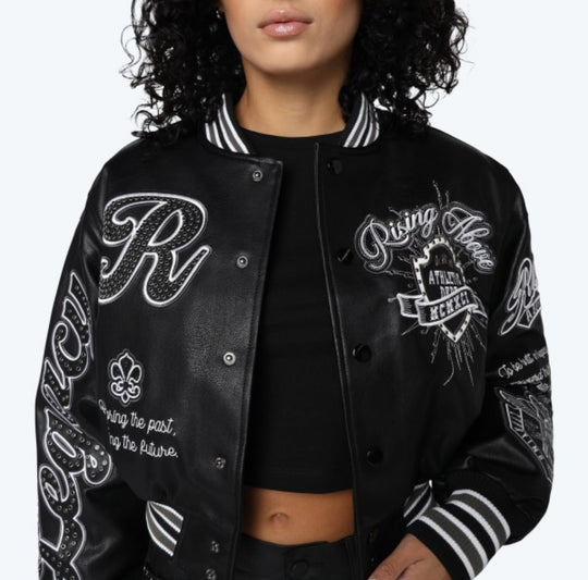 Rising Above Varsity Jacket
